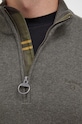 Bavlnený sveter Barbour MKN1074 zelená
