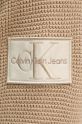 Βαμβακερό πουλόβερ Calvin Klein Jeans J30J323989 μπεζ