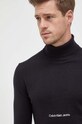 Calvin Klein Jeans sweter bawełniany czarny J30J324325