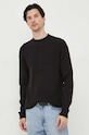 Odzież Calvin Klein Jeans sweter bawełniany J30J324507 czarny