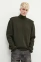 zelena Volnen pulover A-COLD-WALL* Moški