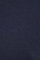 Шерстяной свитер Calvin Klein K10K110420 тёмно-синий