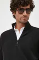 чёрный Свитер с примесью шерсти Calvin Klein