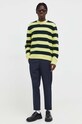 Won Hundred pulover de lana 2587.11076 verde AW23