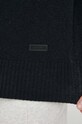 Calvin Klein gyapjú pulóver K10K111954 fekete