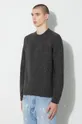 gray A.P.C. wool jumper