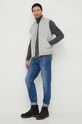 Μάλλινο πουλόβερ Calvin Klein Jeans J30J325093 γκρί AW23