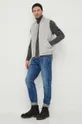 Volnen pulover Calvin Klein Jeans siva