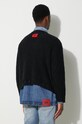 424 pulover de lână 35424M601.236554 negru AW23