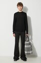Neil Barett pulover de lână EVERYDAY SMALL BOLT WOOL PBMA153.V604.0101 negru AW23