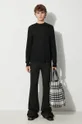 Neil Barett maglione in lana EVERYDAY SMALL BOLT WOOL nero
