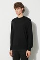 Neil Barett maglione in lana EVERYDAY SMALL BOLT WOOL nero PBMA153.V604.0101