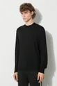 czarny Neil Barett sweter wełniany EVERYDAY SMALL BOLT WOOL