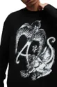 AllSaints sweter MK004Z WILDER CREW czarny