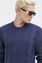 Hollister Co. sweter granatowy KI320.3055.202
