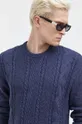granatowy Hollister Co. sweter