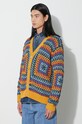 Corridor cardigan din bumbac Sunburst cardigan portocaliu SW0109