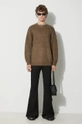 Manastash wool blend jumper Aberdeen Sweater brown