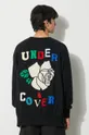 Undercover hanorac de bumbac Sweatshirt Materialul de baza: 100% Bumbac Banda elastica: 96% Bumbac, 4% Poliuretan
