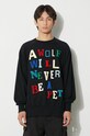 Bavlněná mikina Undercover Sweatshirt černá UC2C4811.2