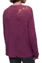 Pulover s dodatkom vune AllSaints Bleaker roza