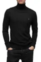 μαύρο Μάλλινο πουλόβερ AllSaints Mode Ανδρικά