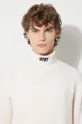 бежевий Вовняний светр Heron Preston Hpny Knit Rollneck