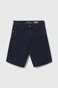 Guess szorty jeansowe dziecięce casual granatowy L3YD01.WE620.9BYX