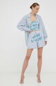 Kratke hlače Guess Guess x Banksy W3YD95.WFLH0 modra AW23