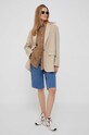 Traper kratke hlače Calvin Klein Jeans J20J221219 mornarsko plava AW23