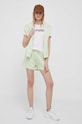 Pepe Jeans pamut rövidnadrág ADRIANA PL801056.610 zöld AW23