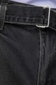 čierna Rifľové krátke nohavice Levi's