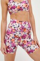 Roxy pantaloni scurți de antrenament Heart Into It tricotaj violet ERJNS03440