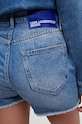 Oblečenie Rifľové krátke nohavice Karl Lagerfeld Jeans 235J1117 modrá