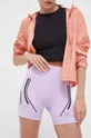 vijolična Kratke hlače za tek adidas by Stella McCartney TruePace Ženski
