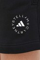 Îmbrăcăminte adidas by Stella McCartney pantaloni scurți din bumbac Terry IK9093 negru