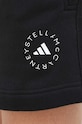 Дрехи Памучен къс панталон adidas by Stella McCartney Terry IK9093 черен