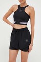 Kratke hlače za vadbo adidas by Stella McCartney Truepurpose Drugo črna IB6824