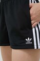 Σορτς adidas Originals μαύρο IB7426