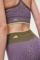adidas by Stella McCartney pantaloni scurți de antrenament HY4057 violet
