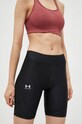 Under Armour pantaloni scurți de antrenament Authentics tricotaj negru 1373842