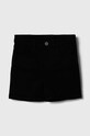 Παιδικό σορτς τζιν Guess casual μαύρο J3YD03.WE620.9BYX
