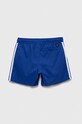 adidas Performance pantaloni scurti copii 3S SHO HR7435 albastru AW23