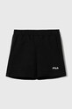Fila szorty dziecięce BERSENBRUECK shorts z elastanem czarny FAT0231