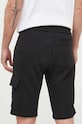 Calvin Klein Jeans pamut rövidnadrág fekete J30J323411