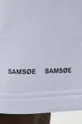 fialová Bavlnené šortky Samsoe Samsoe