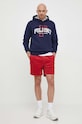 Štruksové šortky Polo Ralph Lauren 710800214 červená SS25