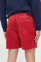 Kratke hlače iz rebrastega žameta Polo Ralph Lauren  100 % Bombaž