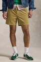 Polo Ralph Lauren pantaloni scurți din velur 710800214 bej SS25
