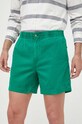 Bavlněné šortky Polo Ralph Lauren látka zelená 710910704